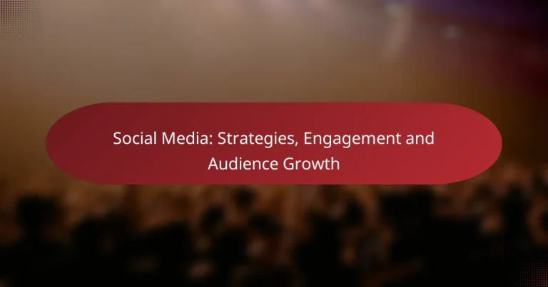 Social Media: Strategies, Engagement and Audience Growth